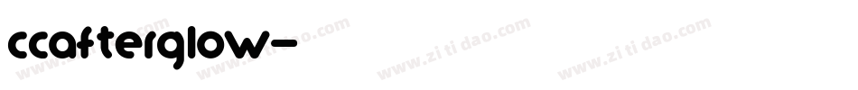 CCAfterglow字体转换