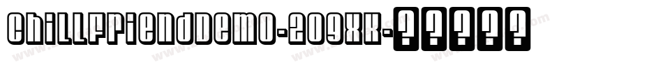 ChillFriendDemo-2OgxK字体转换