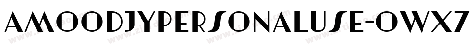 AmoodjyPersonalUse-owx7q字体转换