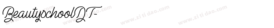 BeautyschoolDT字体转换