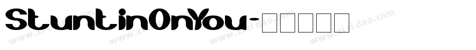 StuntinOnYou字体转换