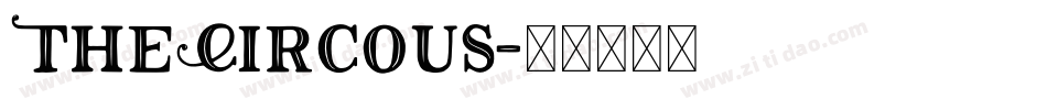 TheCircous字体转换
