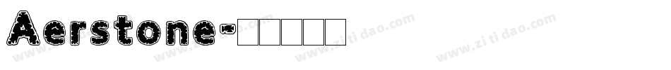 Aerstone字体转换