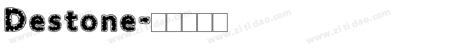 Destone字体转换