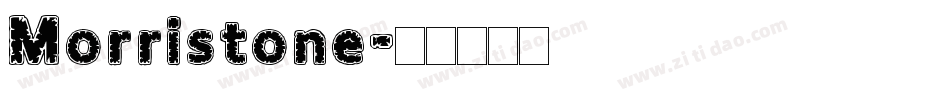 Morristone字体转换