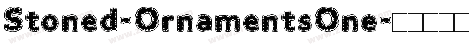Stoned-OrnamentsOne字体转换