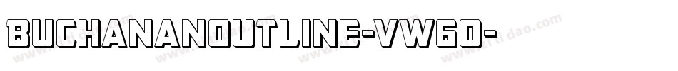 BuchananOutline-vW6O字体转换