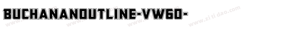 BuchananOutline-vW6O字体转换