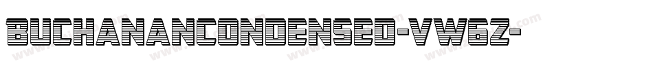 BuchananCondensed-vW6Z字体转换
