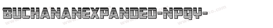 BuchananExpanded-nPqY字体转换