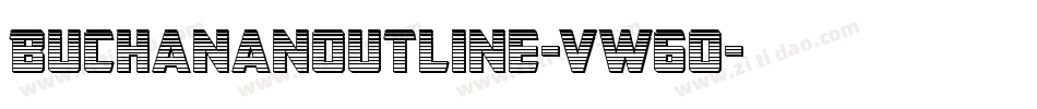 BuchananOutline-vW6O字体转换