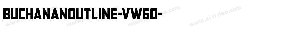BuchananOutline-vW6O字体转换