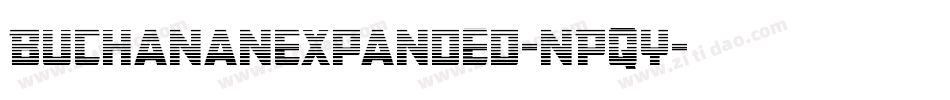 BuchananExpanded-nPqY字体转换