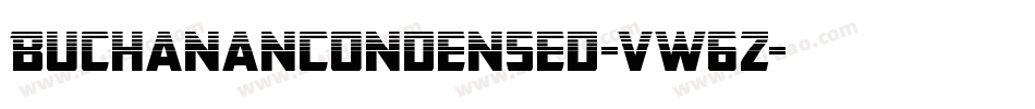 BuchananCondensed-vW6Z字体转换