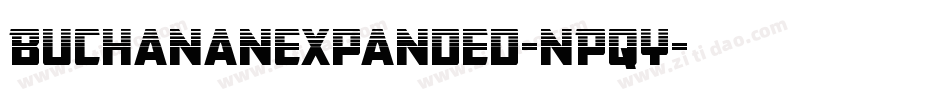BuchananExpanded-nPqY字体转换