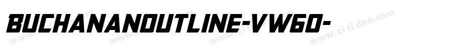 BuchananOutline-vW6O字体转换