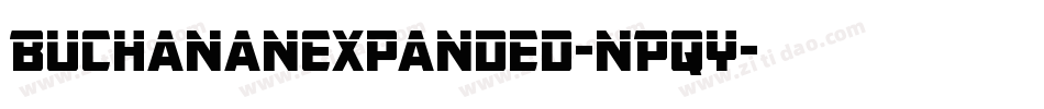 BuchananExpanded-nPqY字体转换