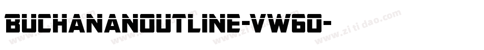 BuchananOutline-vW6O字体转换
