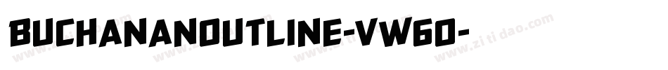BuchananOutline-vW6O字体转换