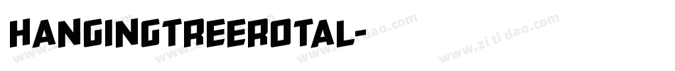 hangingtreerotal字体转换