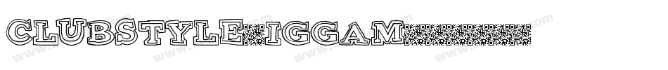 ClubStyle-1GGAM字体转换
