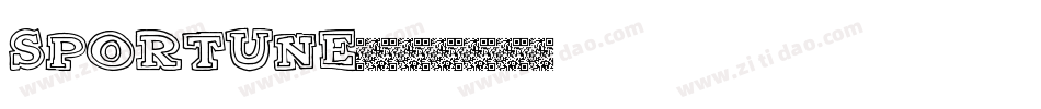 SPORTUNE字体转换
