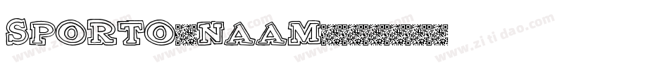 Sporto-nAaM字体转换