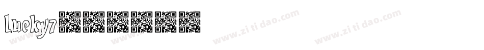 Lucky7字体转换
