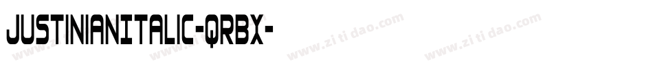 JustinianItalic-qRBx字体转换
