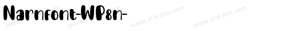 Narnfont-WP8n字体转换