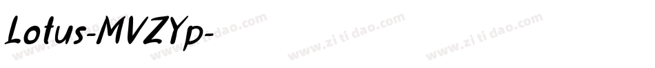 Lotus-MVZYp字体转换 Lotus-MVZYp字体转换