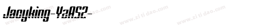 Jacyking-YzA52字体转换