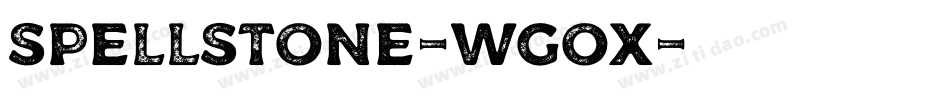 Spellstone-wGox字体转换