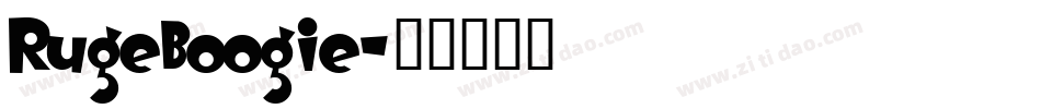 RugeBoogie字体转换