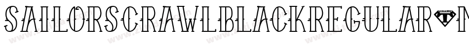 SailorScrawlBlackRegular-mXBP字体转换