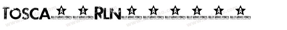 Tosca-8Rln字体转换