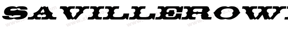 SavilleRowNbp-Vgex字体转换