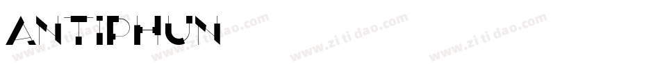 ANTIPHUN字体转换