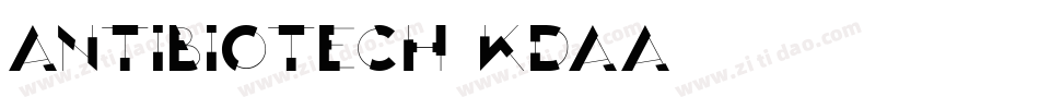 Antibiotech-KdAA字体转换