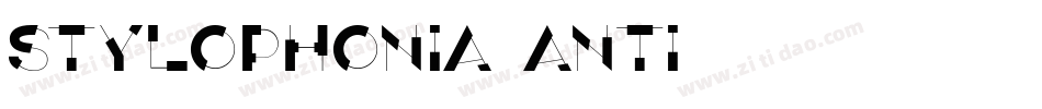 Stylophonia-Anti字体转换