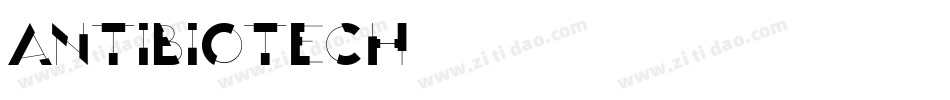 antibiotech字体转换
