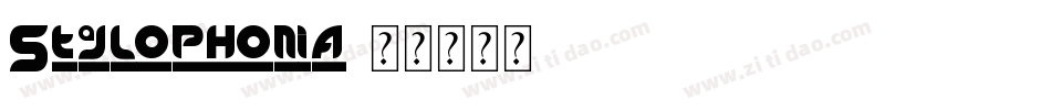 Stylophonia字体转换