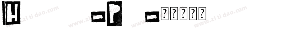 Helmswald-Post字体转换