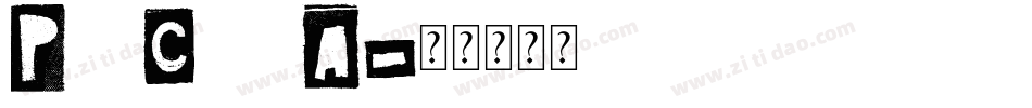 PostCryptA字体转换