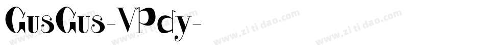 GusGus-VPdy字体转换
