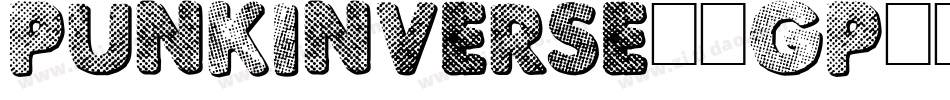 PunkInverse-1GP20字体转换