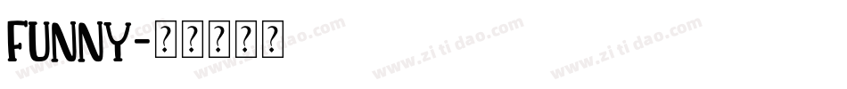 FUNNY字体转换