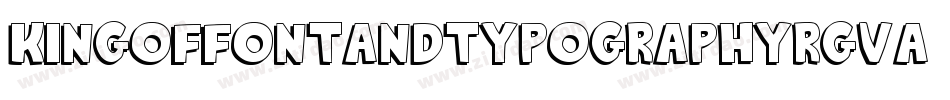 KingOfFontAndTypography-rGVA字体转换