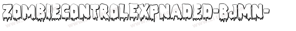 ZombieControlExpnaded-BJMn字体转换
