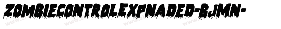 ZombieControlExpnaded-BJMn字体转换